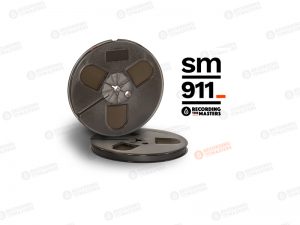 SM911 1/4" tape on 7" plastic Trident Reel