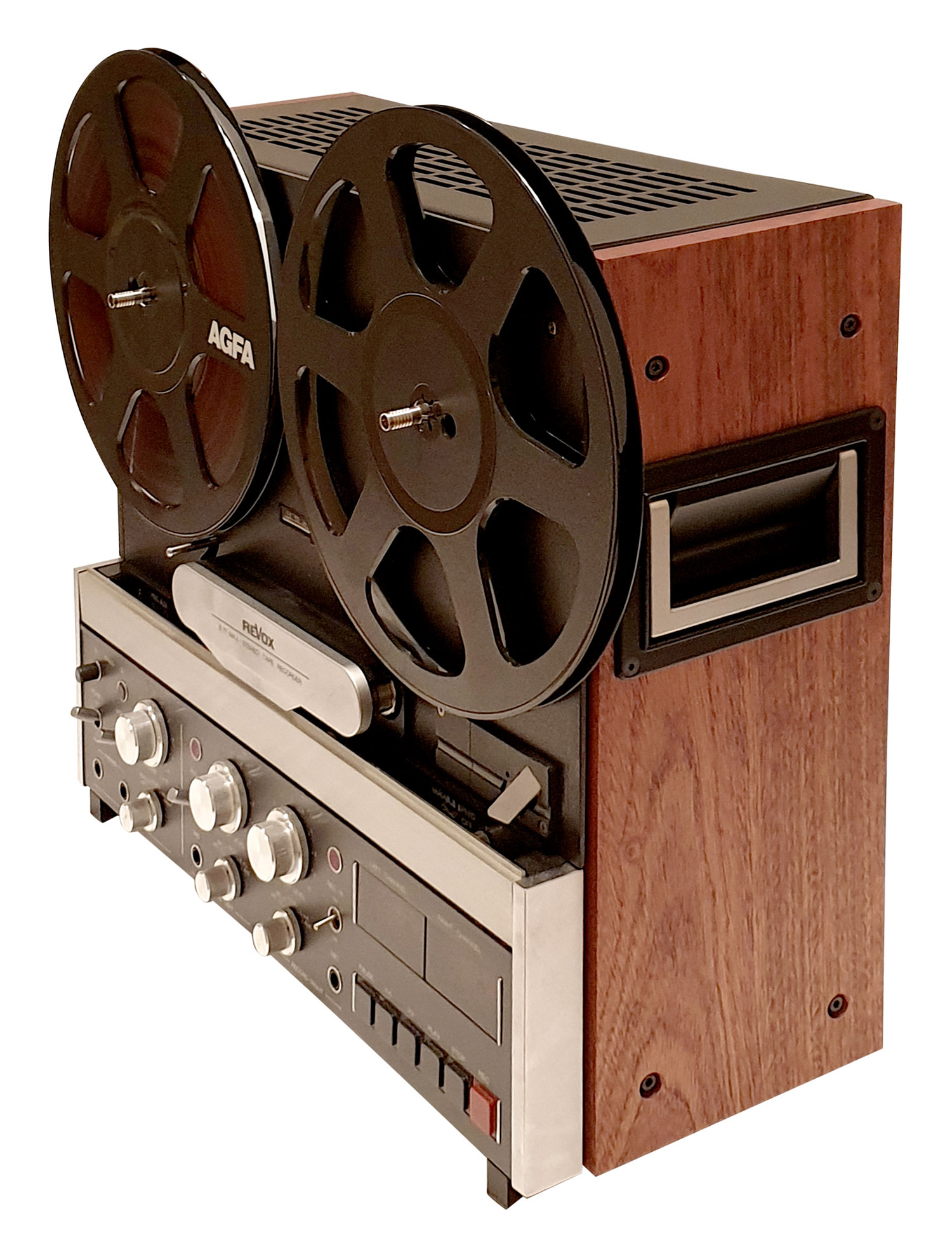 Custom Metal and Wood Cabinet for Revox B77 Reel Tape Recorder Reel to  Reel World