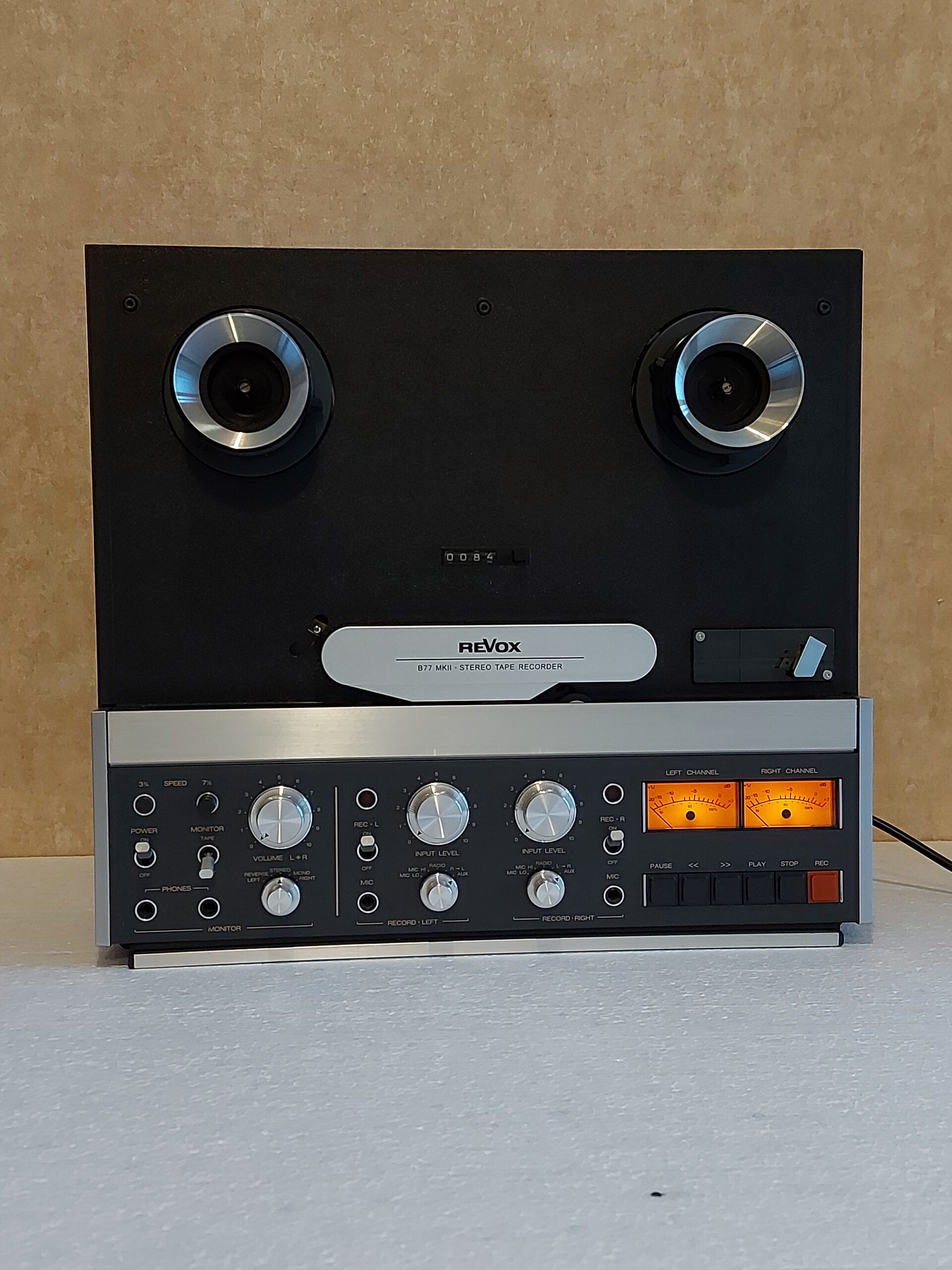 ReVox B77 MKII 4-track 7.5ips Stereo Tape Recorder Reel to Reel Player  fully Refurbished and Calibrated Reel to Reel World