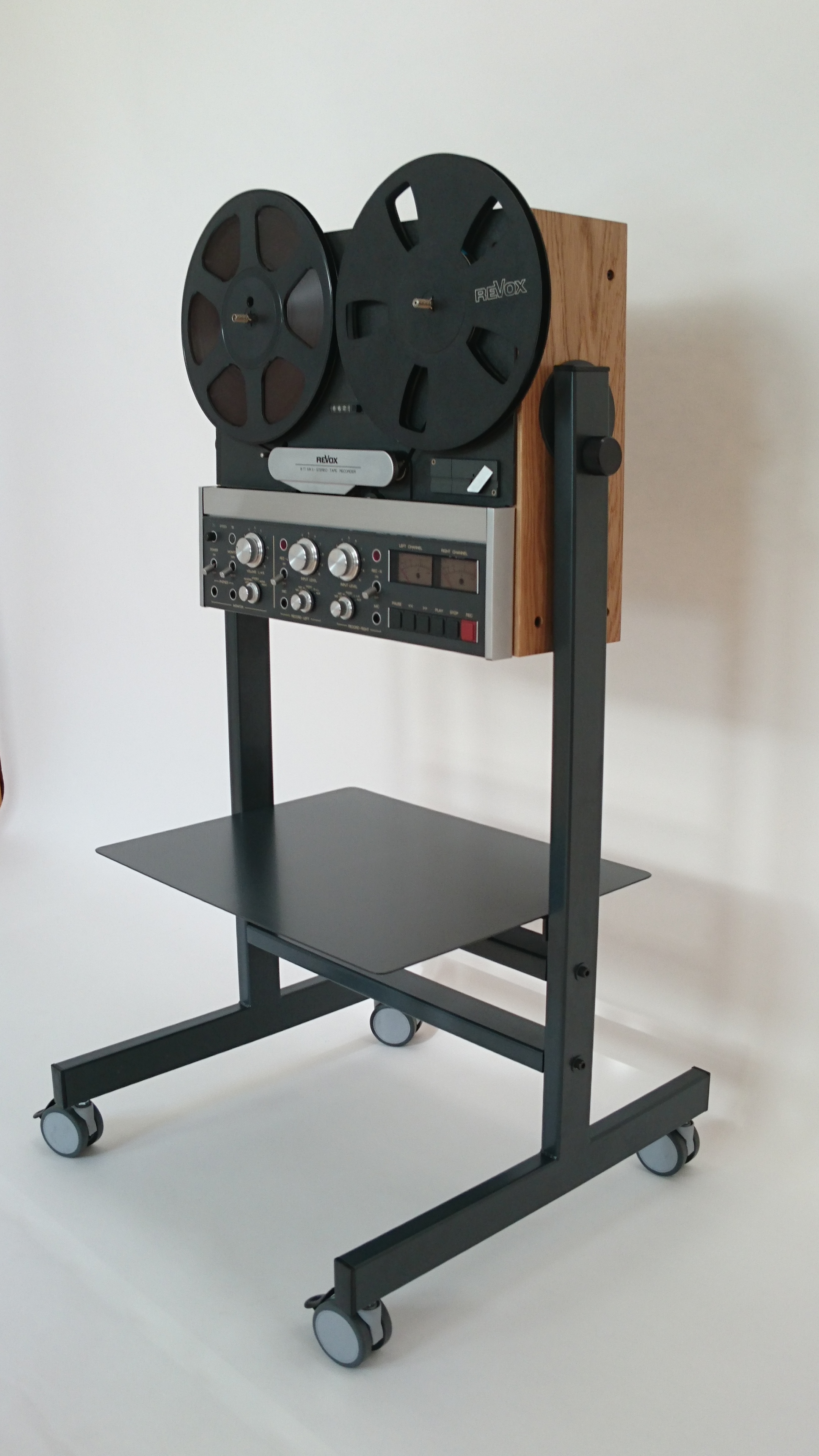 NEW Custom Metal and Wood for Revox B77 Reel Tape Recorder eBay