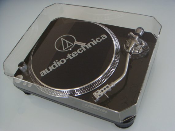 Custom Made Dust Cover for Audio Technica Turntable