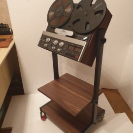 Custom Made Stand with Two Shelves for Revox B77 Reel to Reel Recorders