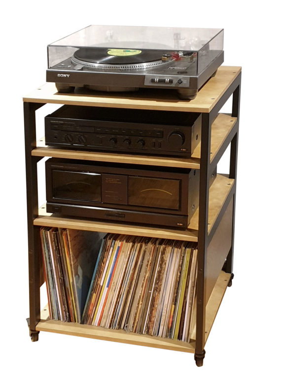 Custom Made Stand with Multiple Shelves for Any Reel to Reel Recorders