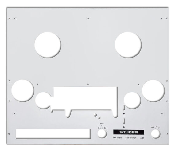 New Studer A80 Front Panel Top Plate with Logo
