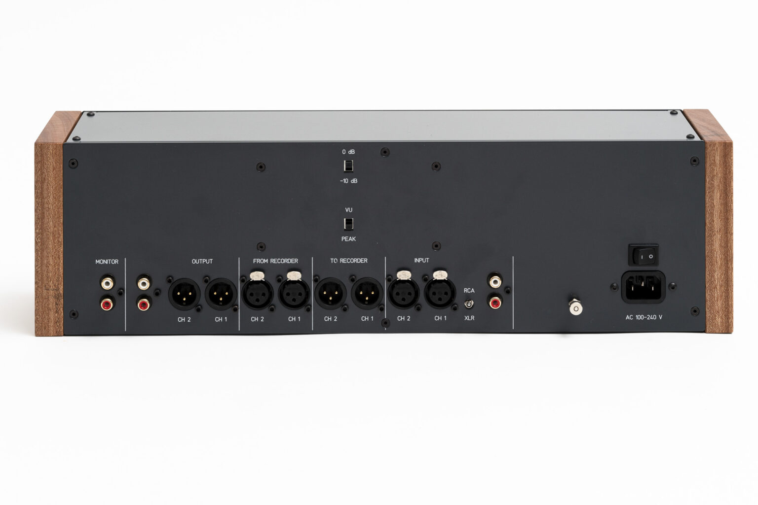 Studer A807/A810 Glossy Piano Finish Side Panels – Pair, Black/Silver, With Handles