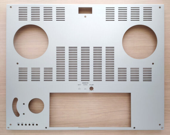 New custom-built top plate for Studer A807 MKI or MKII models. Made from anodized aluminum. Manufactured in factory new – to replace damaged and scratched original panels. Please note that the item is not readily available and the production time is one month. We provide WORLDWIDE shipping with TRACKING NUMBER. New Custom Built Top Plate for Studer A807 A-807 MKI MKII